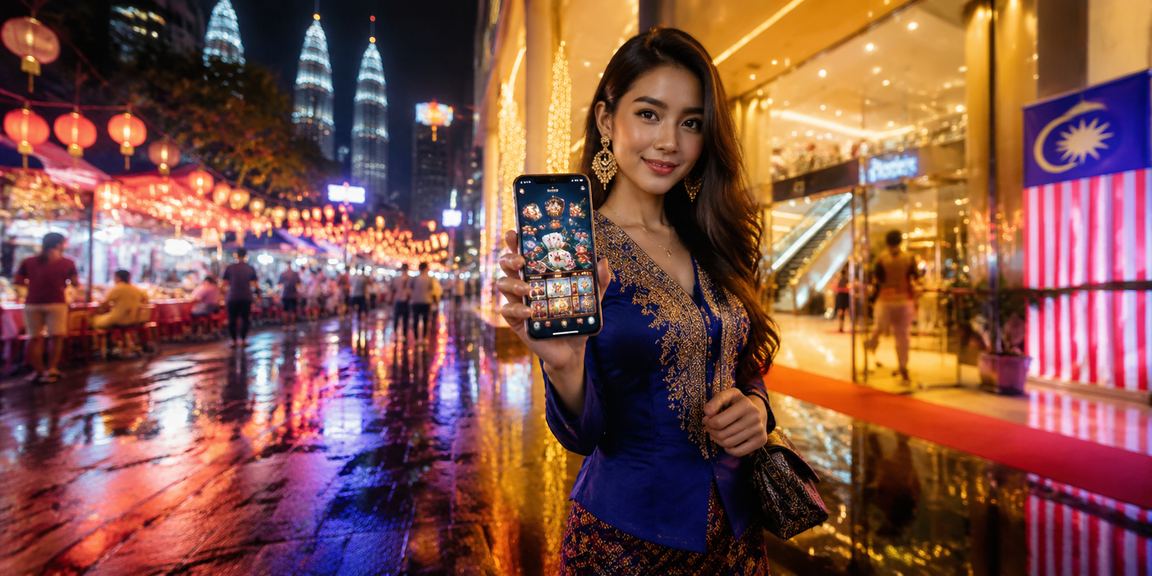 Paparan aplikasi kasino dalam talian di Kuala Lumpur dengan antara muka Bahasa Melayu