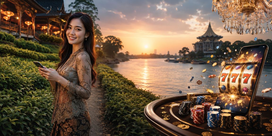 Pengguna di Sarawak bermain slot dalam talian melalui bigbosjudi dengan antara muka Bahasa Melayu